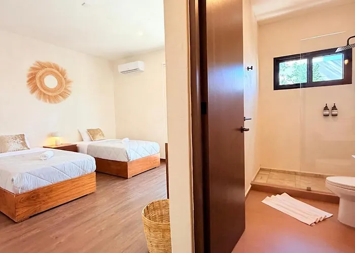 De Lujo Con Alberca Privada Y Amplio Jardín Puerto Morelos