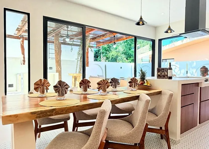 Pousada De Lujo Con Alberca Privada Y Amplio Jardín Puerto Morelos