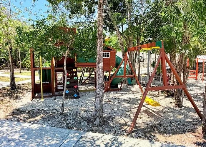 De Lujo Con Alberca Privada Y Amplio Jardín * Puerto Morelos