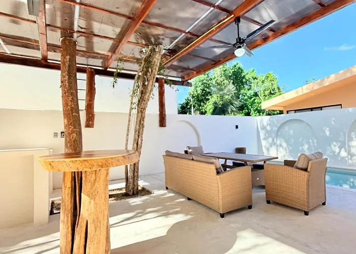 Pousada De Lujo Con Alberca Privada Y Amplio Jardín Puerto Morelos